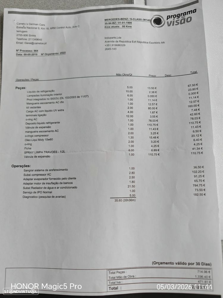 Mercedes-Benz S 320 - 60