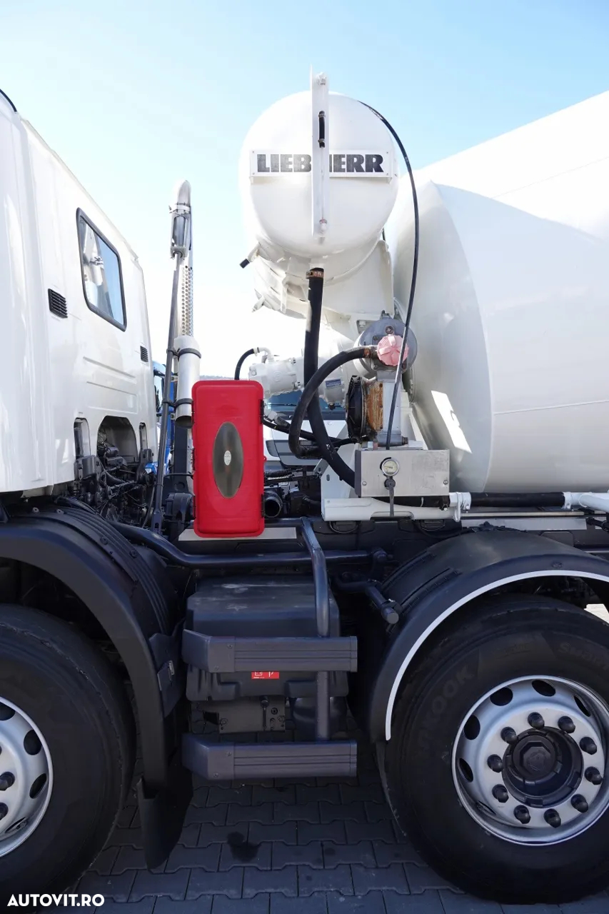 Scania P 360 / 8x4 / BETONATOR / PEAR / LIEBHERR / 9mc / MANUAL - 15