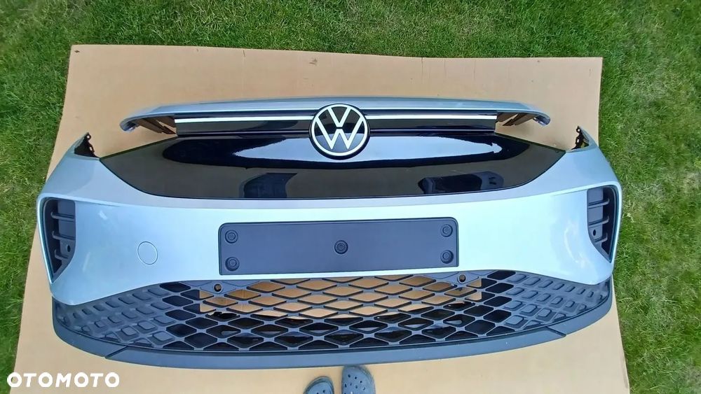 VW ID4 ZDERZAK PRZÓD IDEALNY LA7W LED
