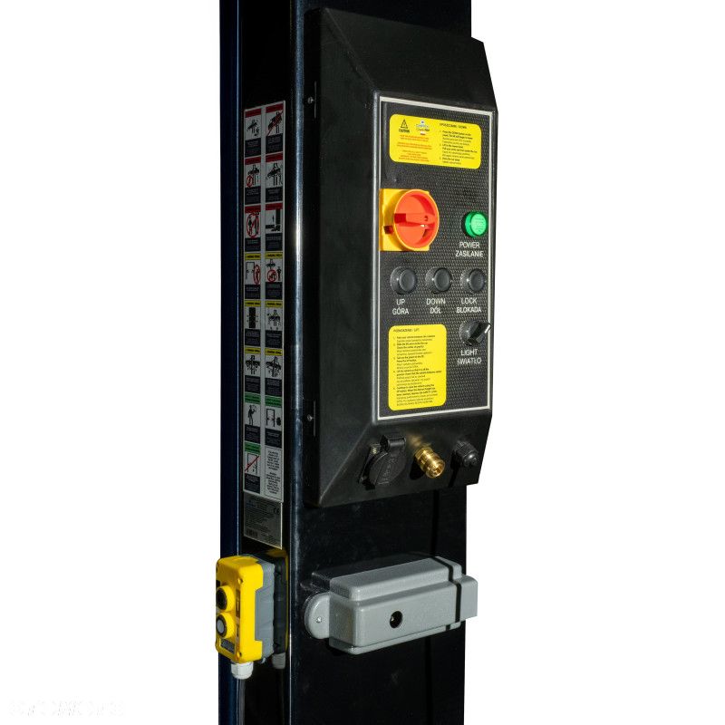 Podnośnik dwukolumnowy PRO automat LED EXCLUSIVE QJY4.5-DG-PRO – 4500 kg - 6