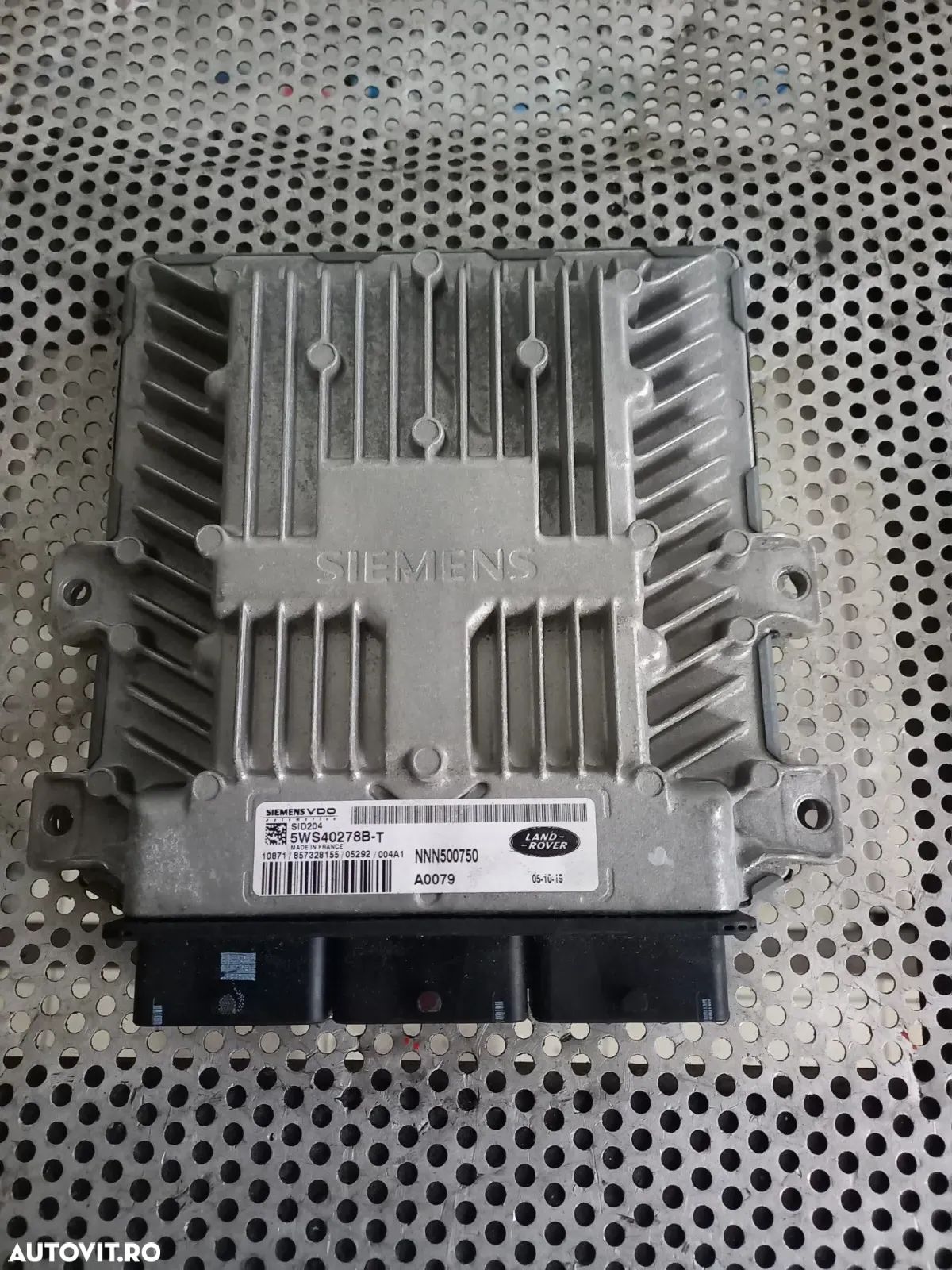 Calculator Motor Ecu Land Rover Range Rover Sport L320 Discovery 3 2.7 Tdv6 Motor 276DT Automat Cod 5WS40278B-T Dezmembrez Range Rover Sport L320 2.7 Tdv6 Motor 276DT - Dezmembrari Arad - 1
