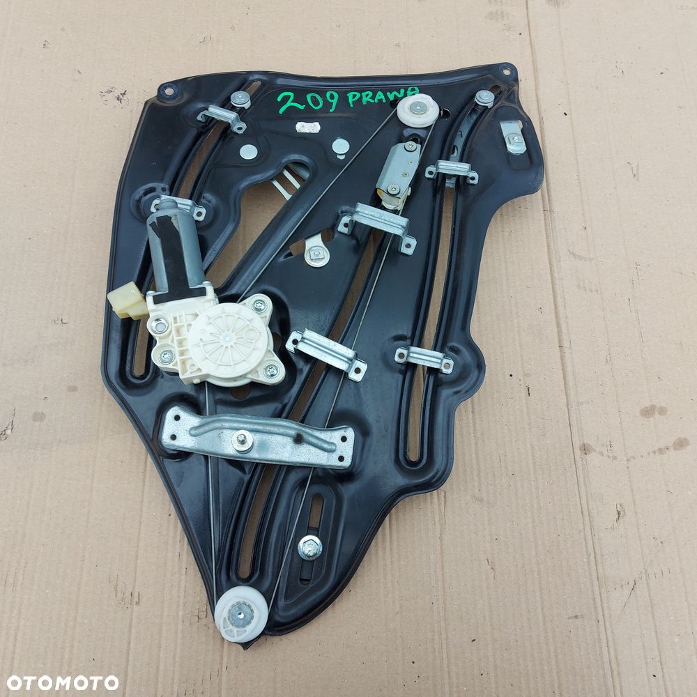 PODNOSNIK SZYBY TYL TYLNY PRAWY MECHANIZM MERCEDES CLK W209 COUPE ORYGINAL DEMONTAZ