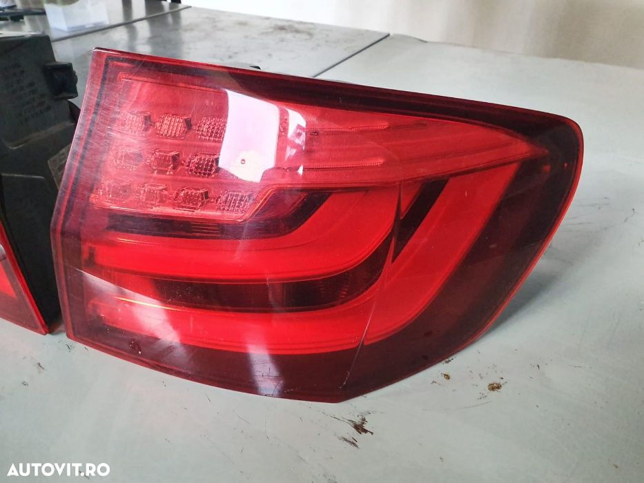 Tripla triple stop lampa aripa led stanga dreapta BMW seria 5 F11 - 2