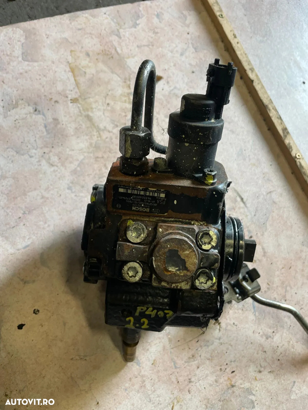 Pompa injectie + senzor Peugeot 407 2.2 hdi diesel Bosch 0445010139 9683268980