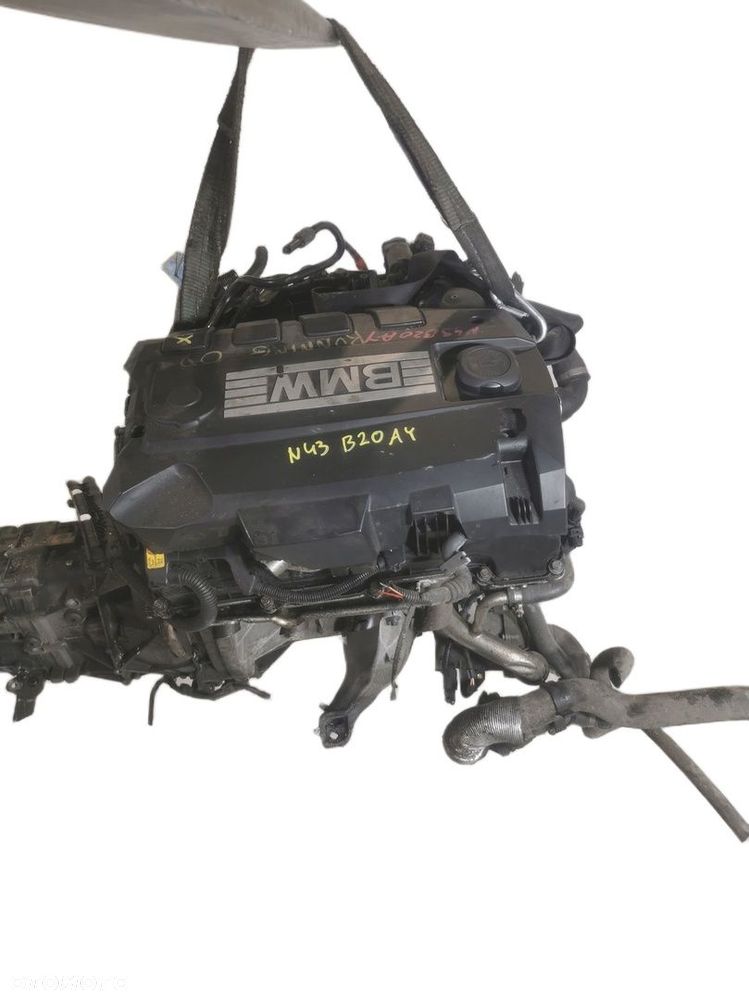 Silnik kompletny 2.0L BMW N43B20A 1 3 5 Seria - 2