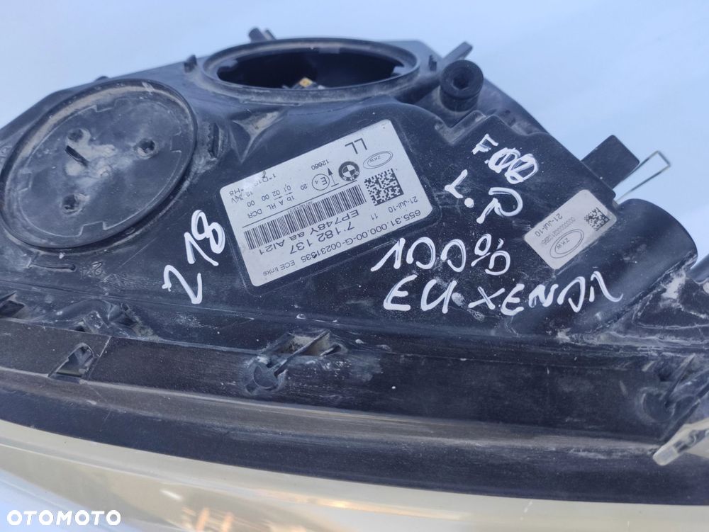 LAMPA LEWY PRZÓD PRZEDNIA BMW F01 F02 F04 XENON EUROPA - 4