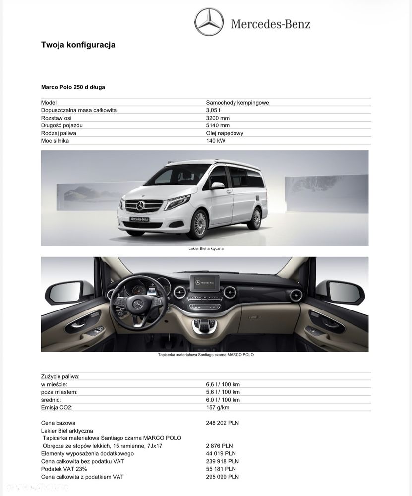 Mercedes-Benz Klasa V 250 d 4-Matic 7G-Tronic (d³ugi) - 2