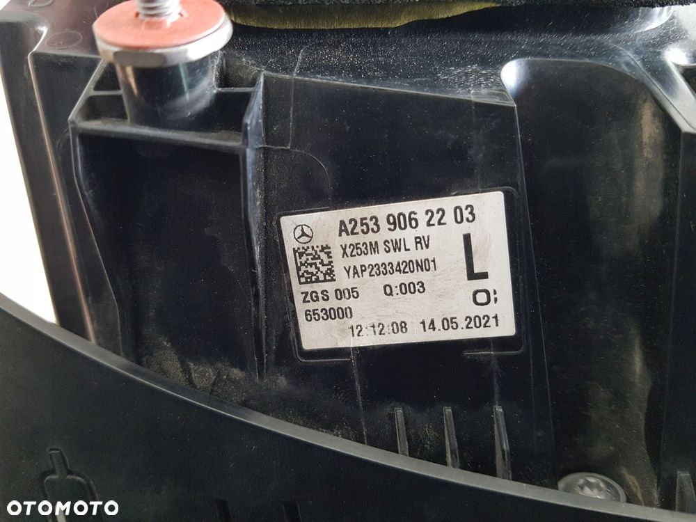 mercedes glc lift w253 lampa led lewy tył a2539062203 - 6