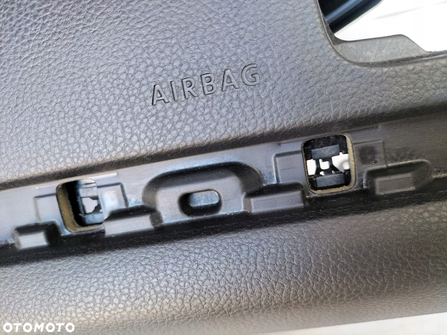 VW SHARAN UCHWYT NA TELEFON DESKA KONSOLA AIRBAG PASY ORYGINAŁ DEMONTAŻ - 5