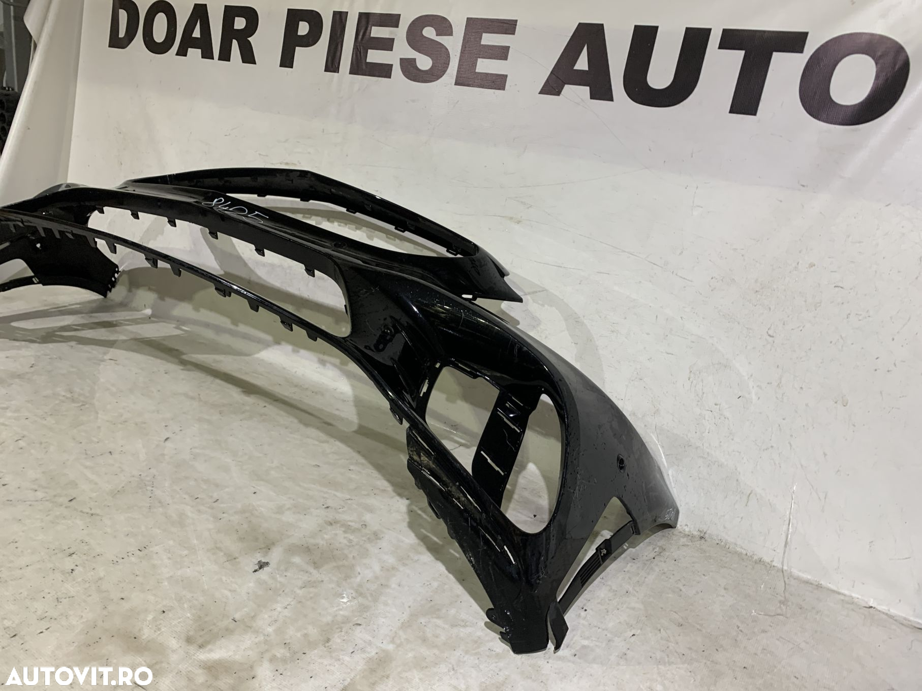 Bara fata Mercedes C-Class AMG, W205, facelift, 2018, 2019, 2020, 2021, cod origine OE A2058856002, cu gauri pentru senzori de parcare (6). - 5