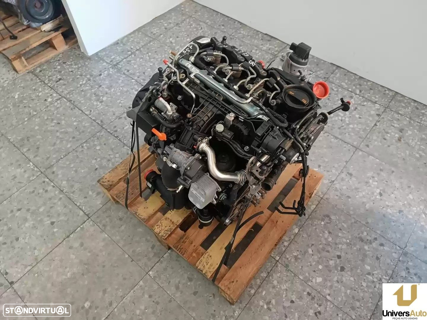 MOTOR COMPLETO AUDI A1 SPORTBACK 2012 -CAY - 4