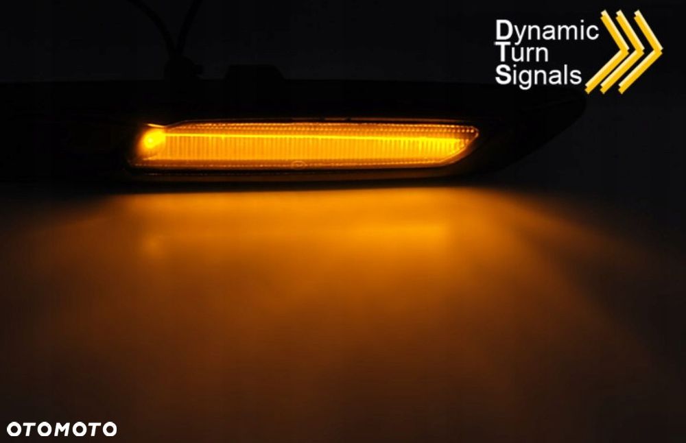 kierunkowskaz migacz boczny bok kpl led pływający smoke bmw 5 f10 f11 f07 - 2