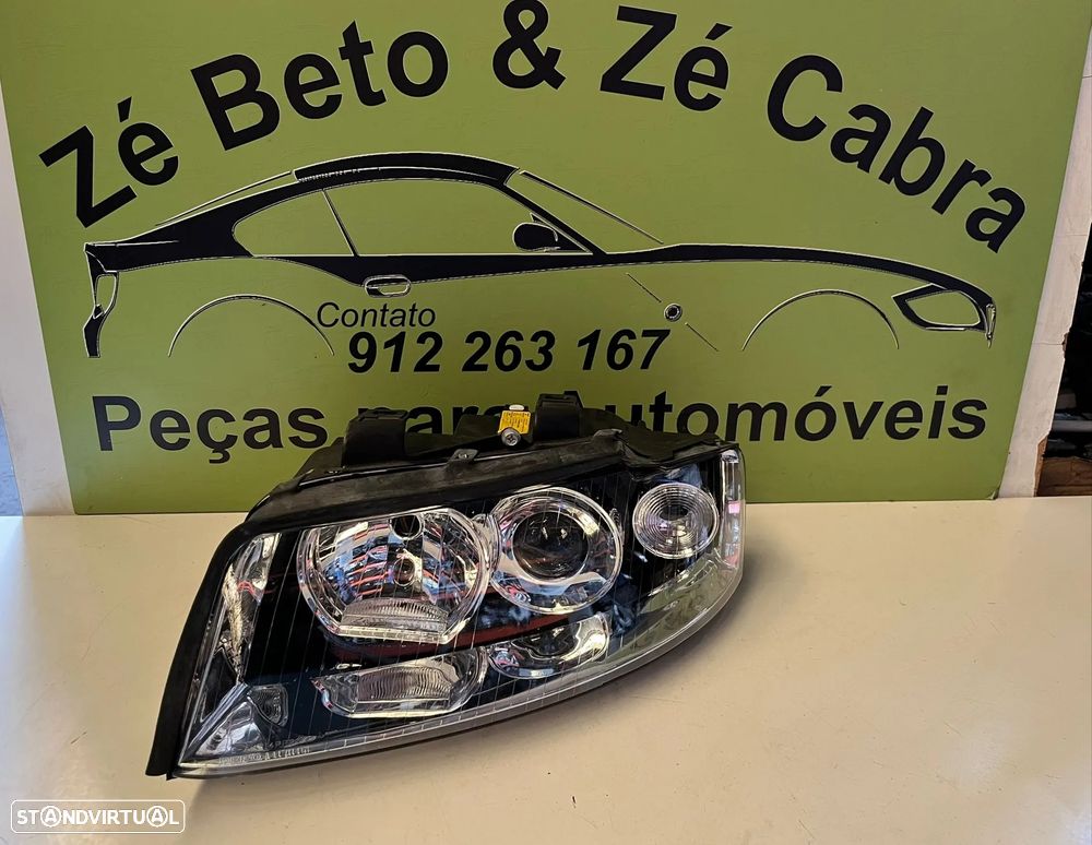 AUDI A4 B6 FAROL XENON ESQUERDO - FF755 - 1