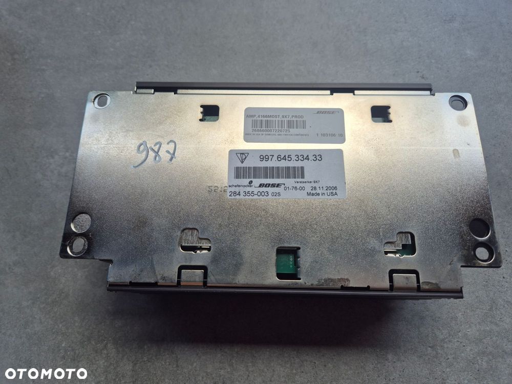 wzmacniacz bose porsche cayman 987 99764533433 - 2