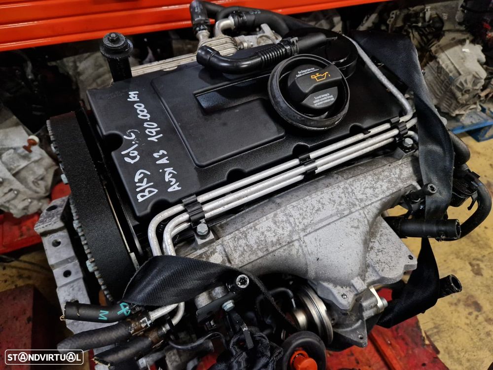 Motor usado BKD COLAÇA C AUDI A3 8P 2.0 TDI 140CV VW GOLF V LEON TOURAN OCTAVIA EOS - 3