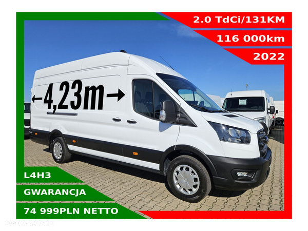 Ford transit L4H3 *74999zł NETTO* 2.0TdCi/131KM