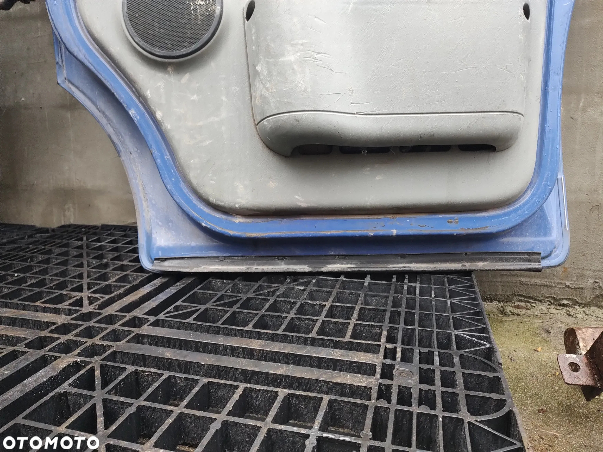 Drzwi prawe lewe Trafić II Vvaro A 01-14r niebieski elektryczne szyby lusterka - 16