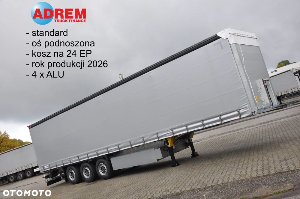 Schmitz Cargobull STANDARD  KOSZ NA EUROPALETY PODNOSZONA OŚ - 1