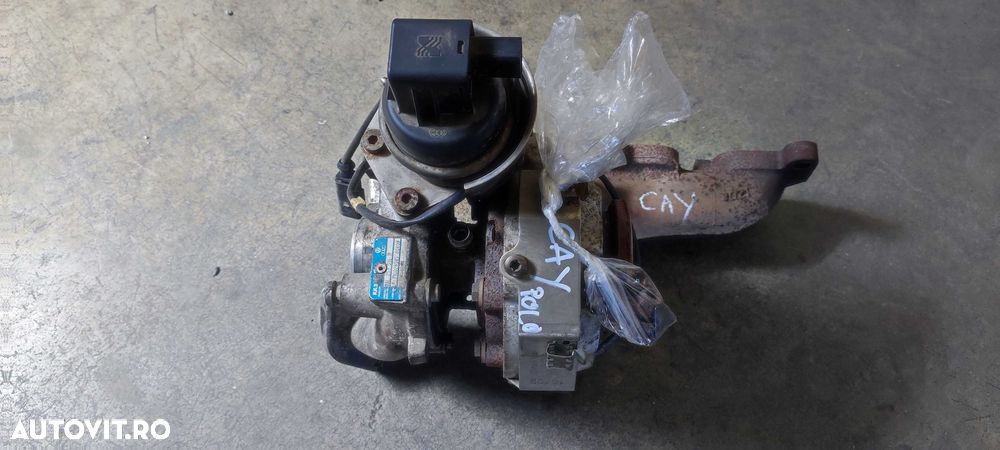 Turbo volkswagen vw polo 6R an 2010 motor CAY 90 CP - 2
