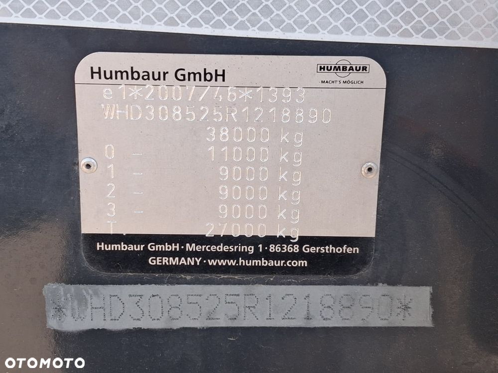 Humbaur HKS 27m3 HARDOX - 11