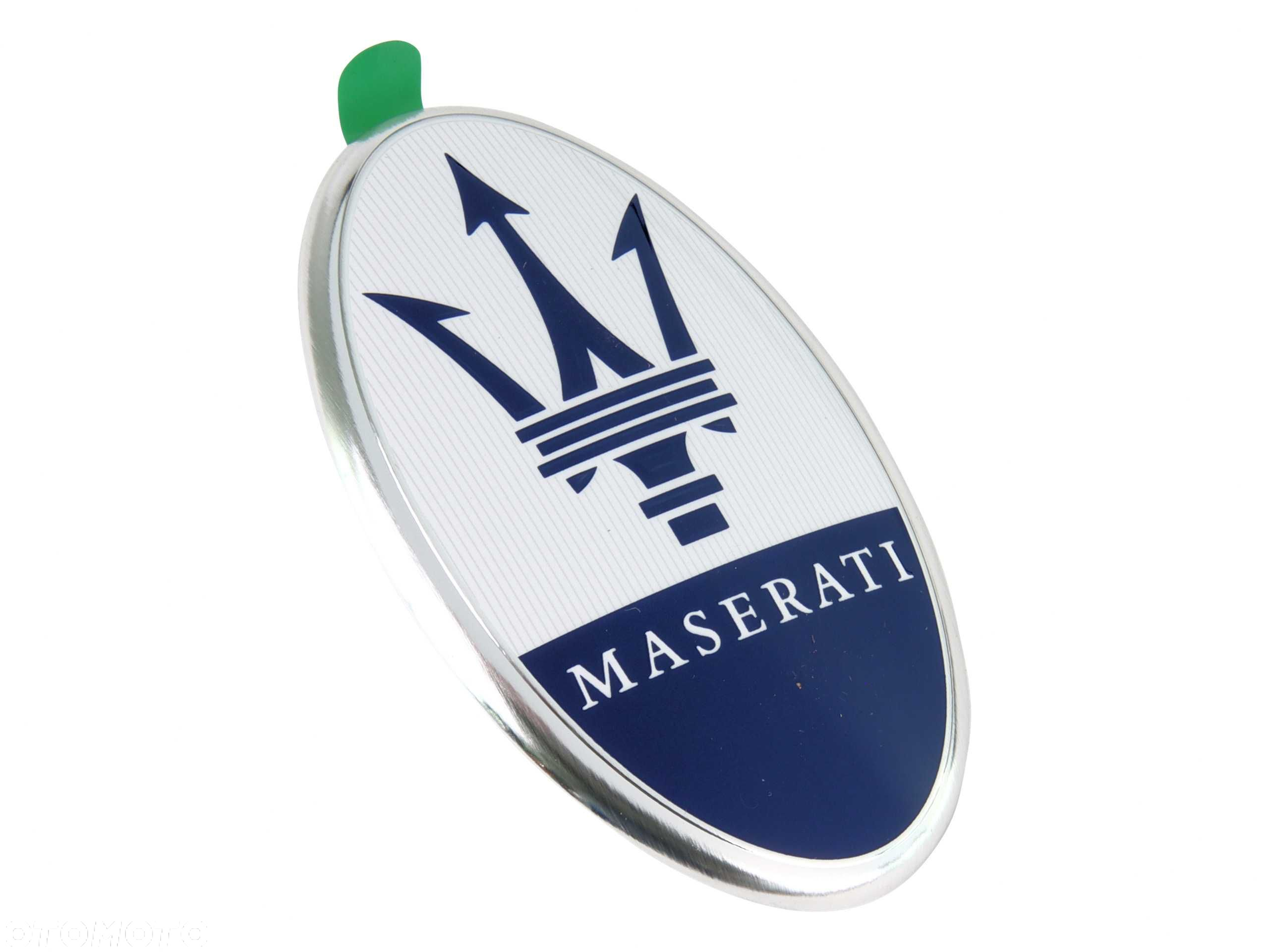 Maserati Ghibli Levante Grecale MC20 znaczek logo emblemat zderzaka OE - 2