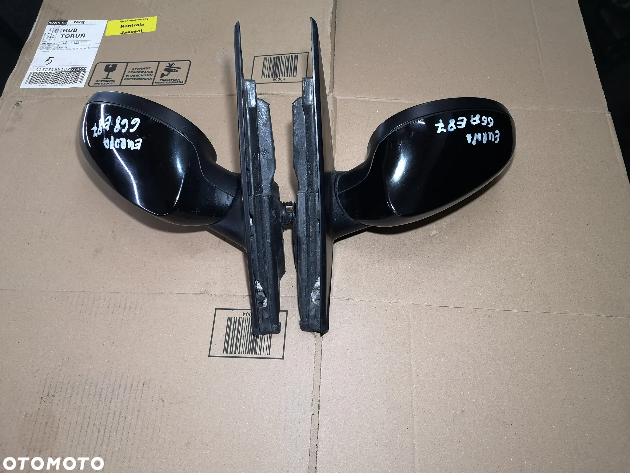 LUSTERKO PRAWE BMW 1 E87 668 3 PINY EUROPA SCHWARZ II - 2