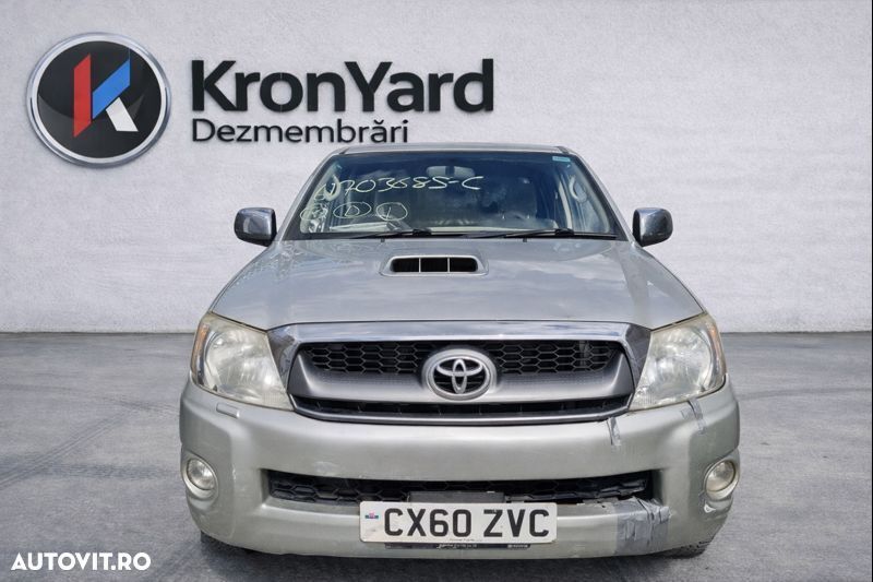 Capota Toyota Hilux VII (Facelift 2008) 2008 - 2011 4 Usi Silver Metalizat 1C0 (1302) - 4