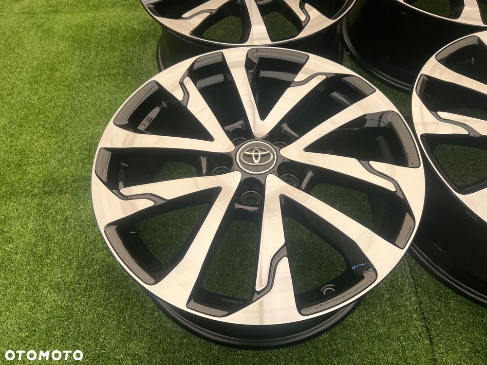 KOMPLET FELG FELGI ALU TOYOTA COROLLA CROSS CH-R CHR RAV 18 5X114,3 ET40 - 5