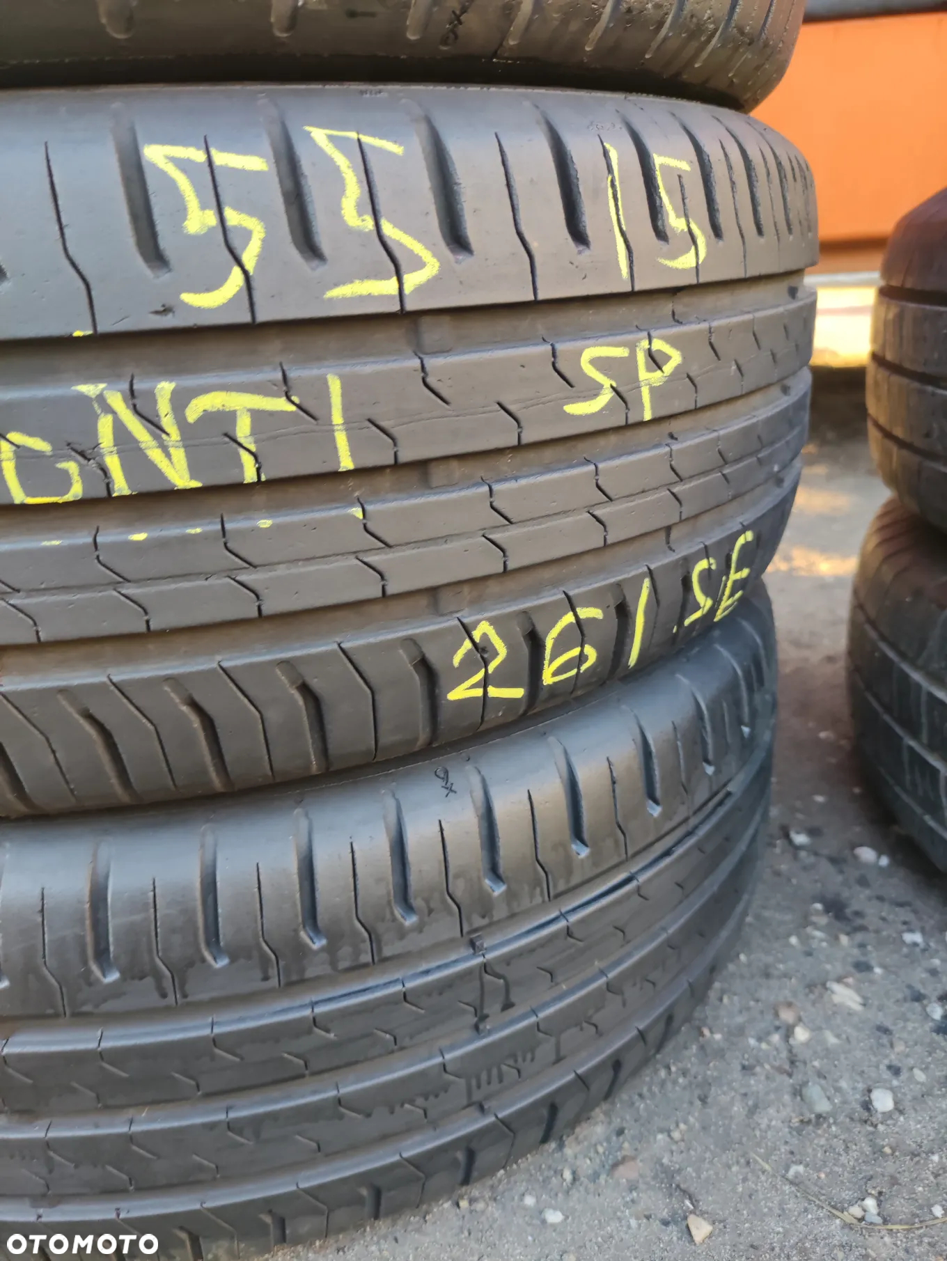 185/55R15 82H Opony Letnie Lato Continental ContiEcoContact 5 5,5-6,5mm Legnica ALU-RAD jak 195/50 - 3