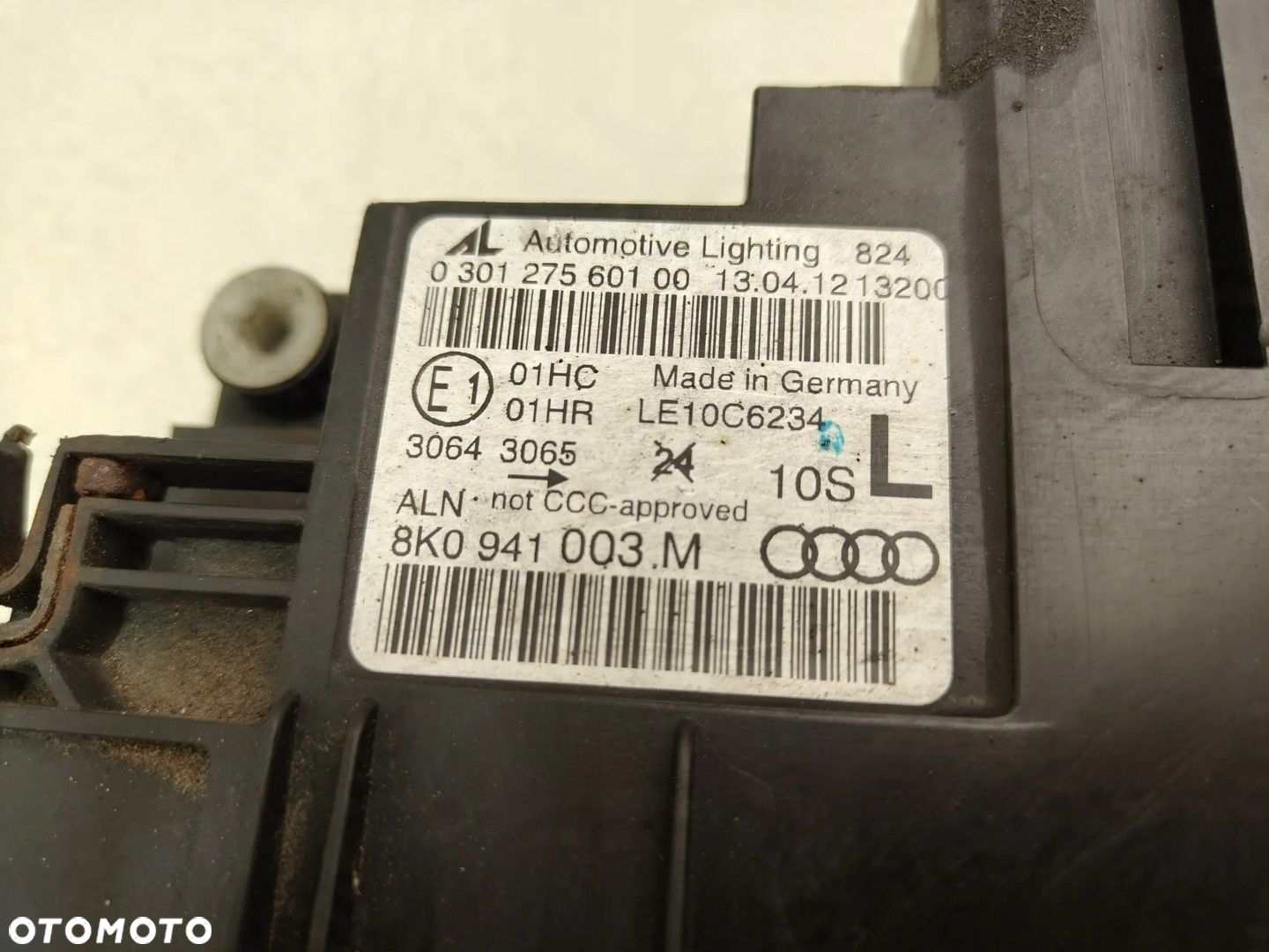 AUDI A4 B8 LIFT LAMPA LEWA PRZEDNIA LEWY PRZÓD H7 8K0941003M RHD UK - 9