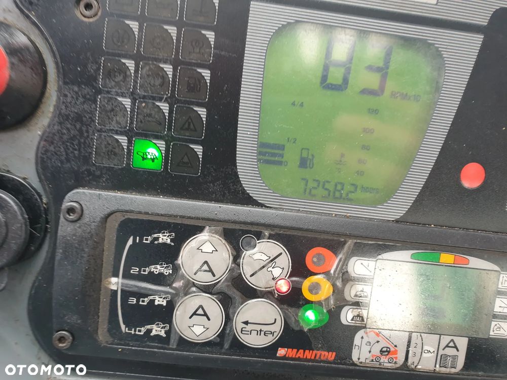 Manitou MRT ROTO 2150 Privilege KOSZ/WIDŁY/PILOTY SPROWADZONA PIĘKNY STAN - 13
