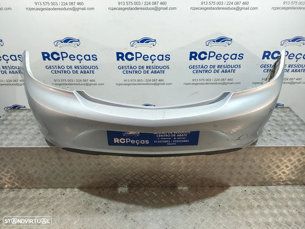 Parachoques traseiro trás original Opel Insignia A Carro Facelift com sensores de estacionamento - 4
