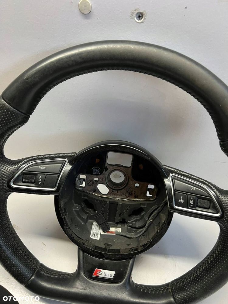 8K0 419 091 C Kierownica ścięta s-line multi z poduszką Audi A5 8T 8F - 2