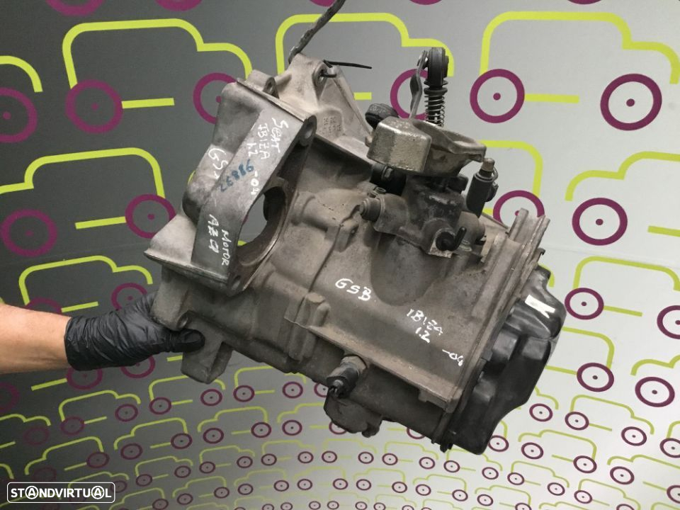 Caixa de 5 Velocidades VW Polo / Seat Ibiza 1.2i de 2004 - Ref: GSB - NO30042 - 3