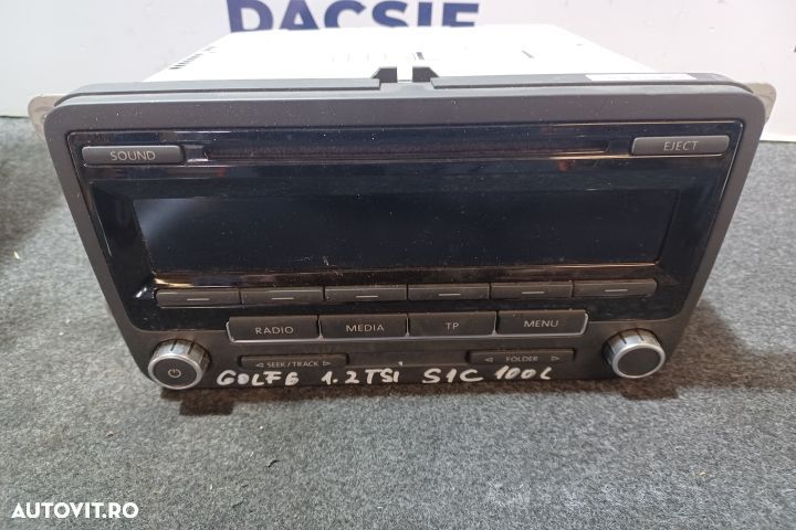 Radio cd 5M0035186J Volkswagen VW Golf 6 [2008 - 2015] Hatchback 5-us - 1