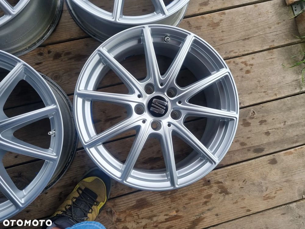 AUDI A4 B7,VW PASSAT,SEAT LEON,SKODA octavia 7x17 ET44,5 5X112 bdb stan - 6