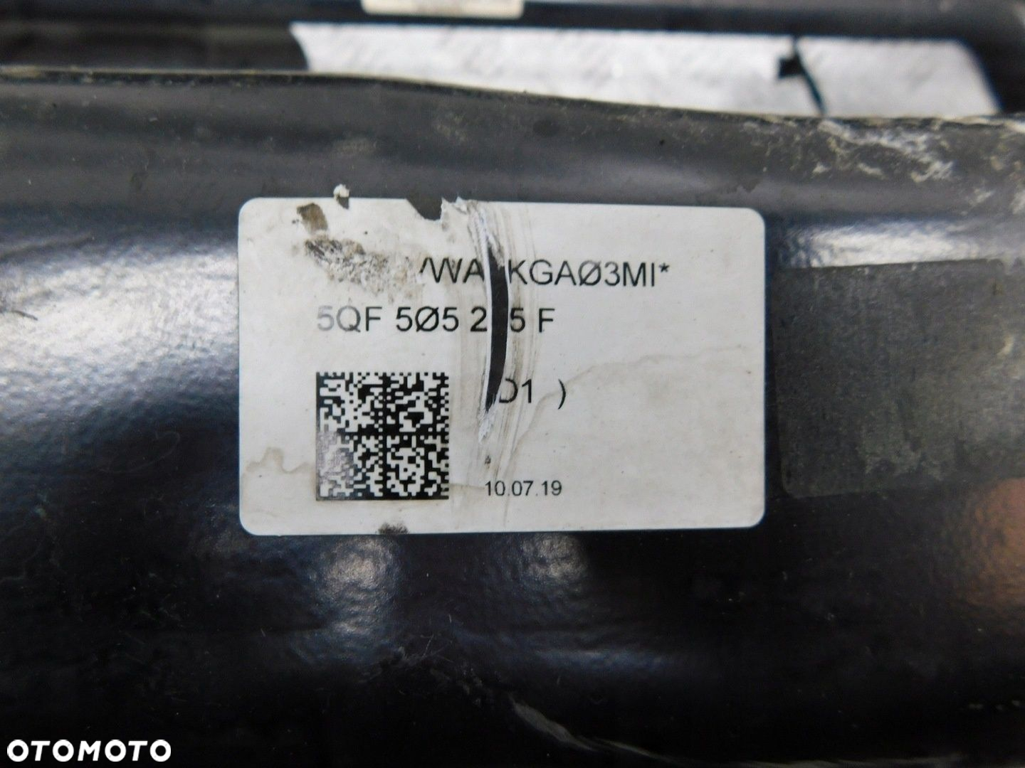 OŚ BELKA SANKI WÓZEK TYŁ 5QF505235F - SKODA KODIAQ I 16- 4x2 2WD - 8