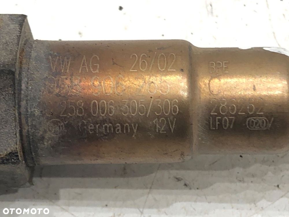 SONDA LAMBDA TYŁ  AUDI A4 B6 (8E2) 2000 - 2005 2.0 96 kW [130 KM] benzyna 2000 - 2004 058906265 - 4