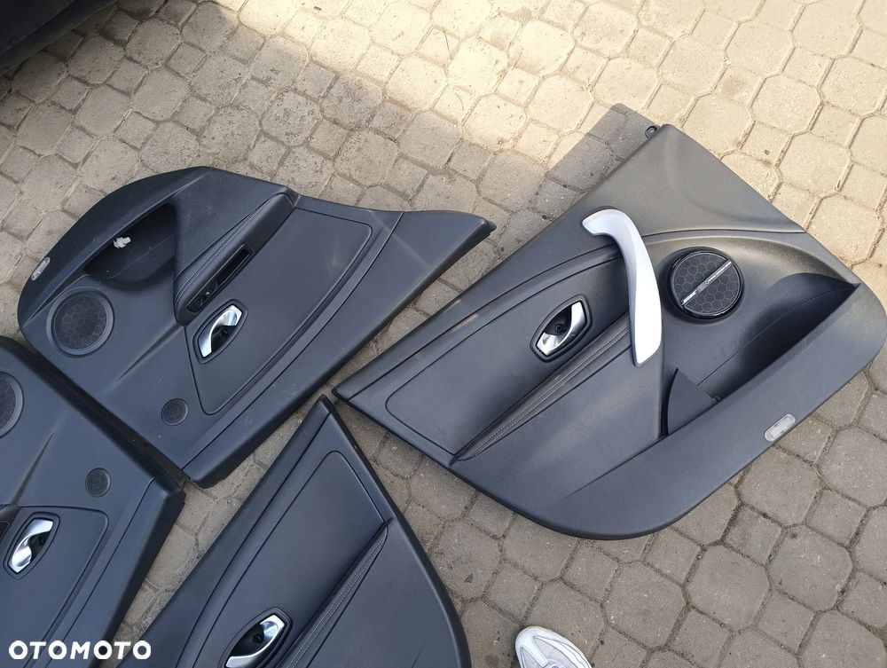 Fotel fotele tapicerka boczki megane III PÓŁ SKÓRA - 11