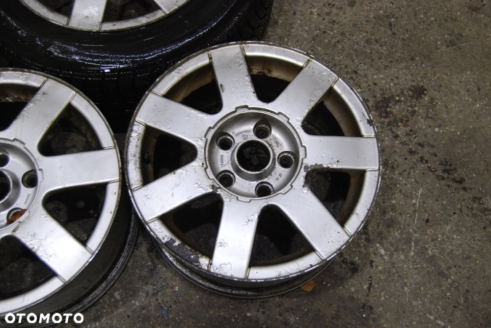 KOŁA FELGA ALUMINIOWA 3B0601025A 5X112 7J ET45 R15 VW PASSAT GOLF - 3