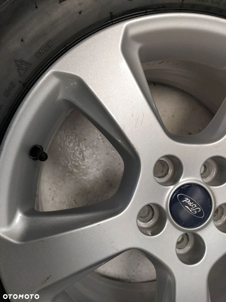 FORD FOCUS C-MAX MONDEO KUGA S-MAX GALAXY 7.5X17 ORYGINALNE FELGI ALUMINIOWE R17 ET55 5x115 OPONY BRIDGESTONE 235/55 KOŁA - 9