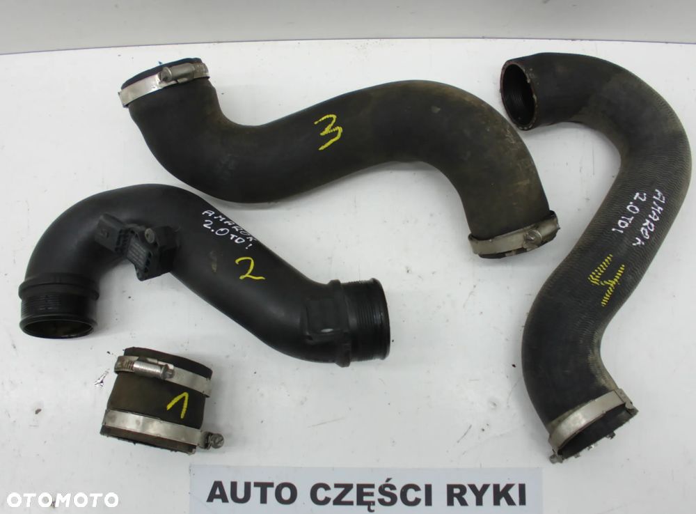 VW Amarok 2H 2011 2.0TDI BI turbo Przewody intercooler Rura - 3