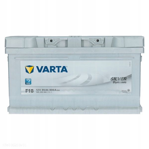 Akumulator Varta F18 12V 85Ah Silver Dynamic P - 19 kg - 3