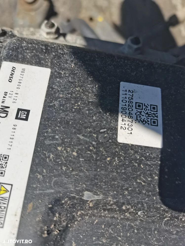 ECU Calculator motor Opel Astra H 1.7CDTI 98113171  MB275800-8125  MB2758008125 - 3