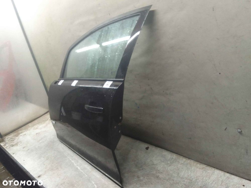 / DRZWI PRZÓD PRZEDNIE LEWE OPEL CORSA D Z20R CZARNY  LIFT FL - 3