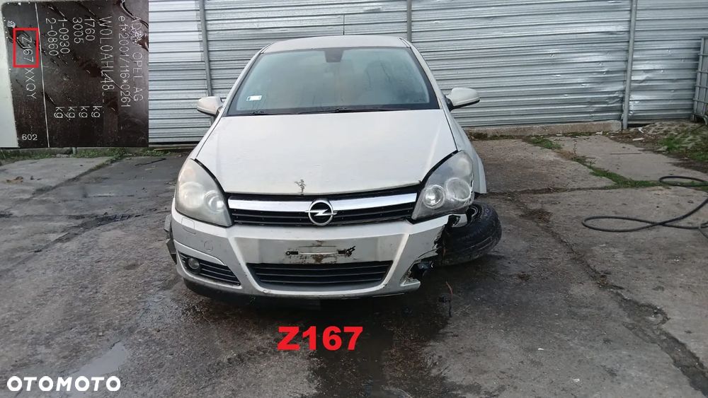 Tylko części Opel Astra H III 1.6 16V Z16XEP 105km 77kw HB 5d 04r–06r lakier z167 1RU - 1