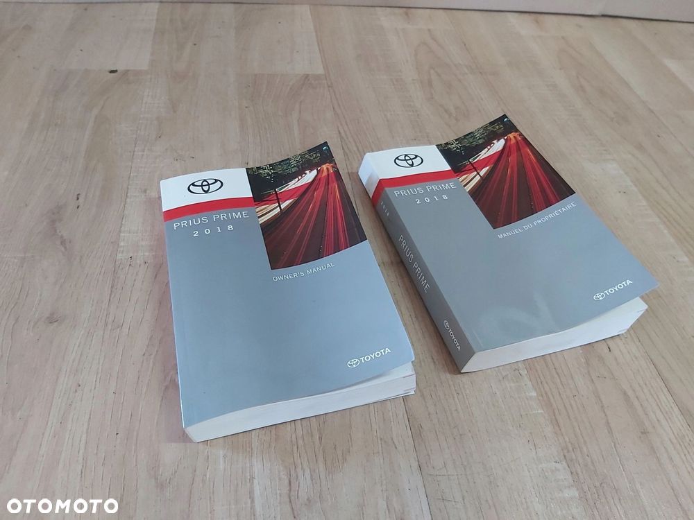 TOYOTA Prius iv PRIME instrukcja manual książka - 2
