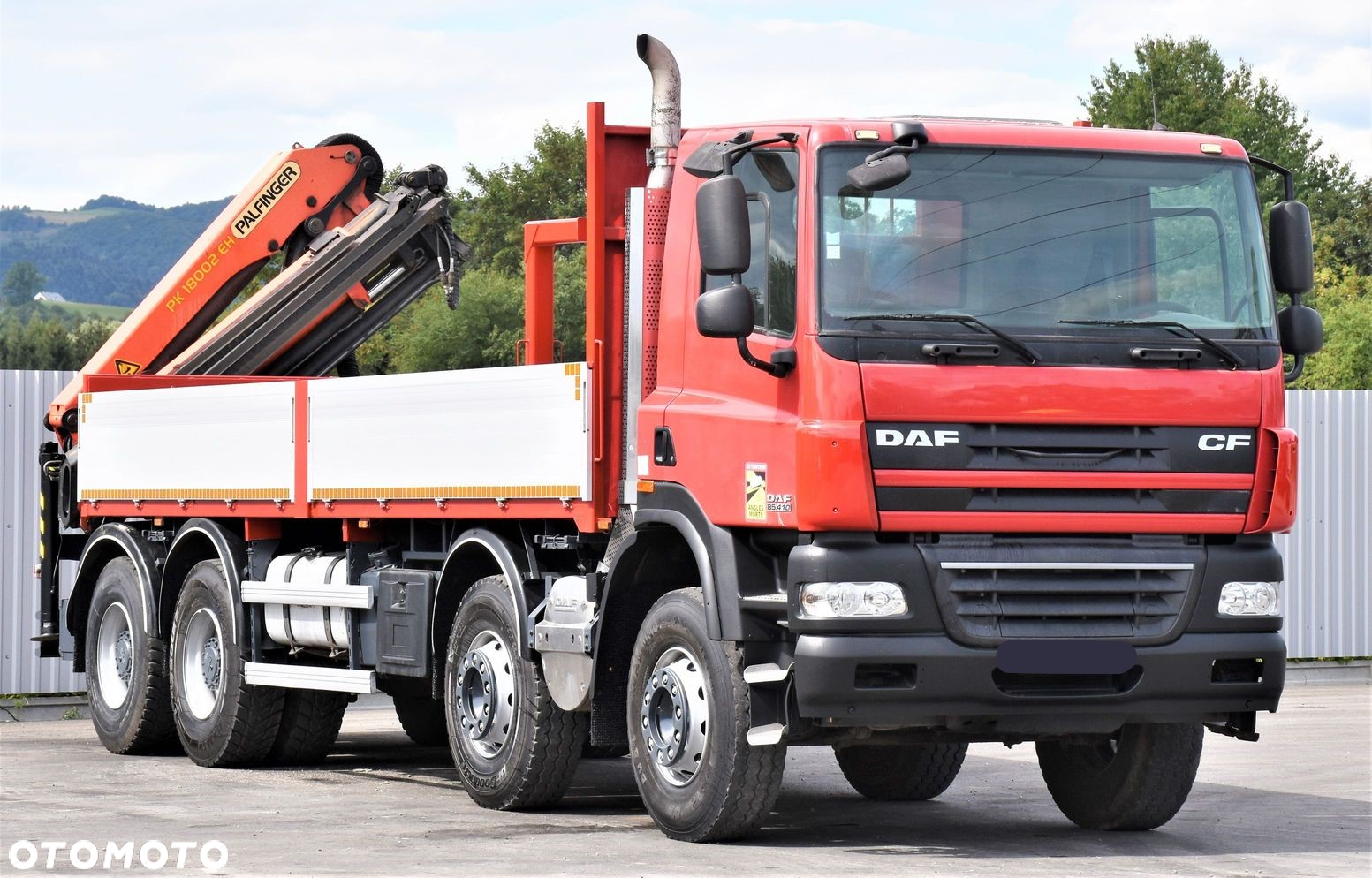 DAF CF 85.410 Skrzynia 6,80m + PK 18002-EHC+PILOT /8x4 - 4