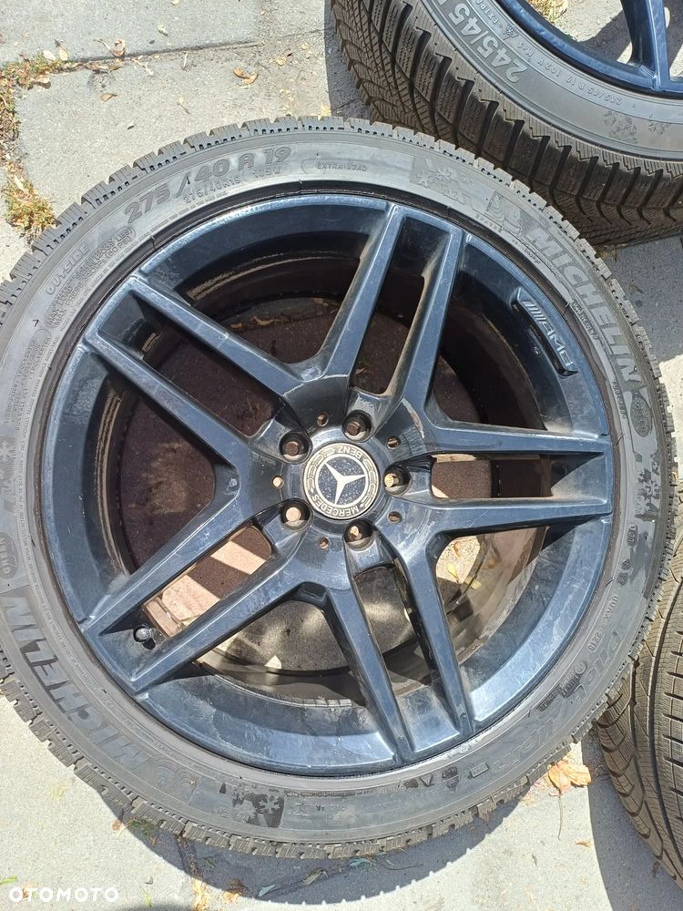 Koła 19'' 5x112 ET 38 Mercedes z oponami zimowymi - 8