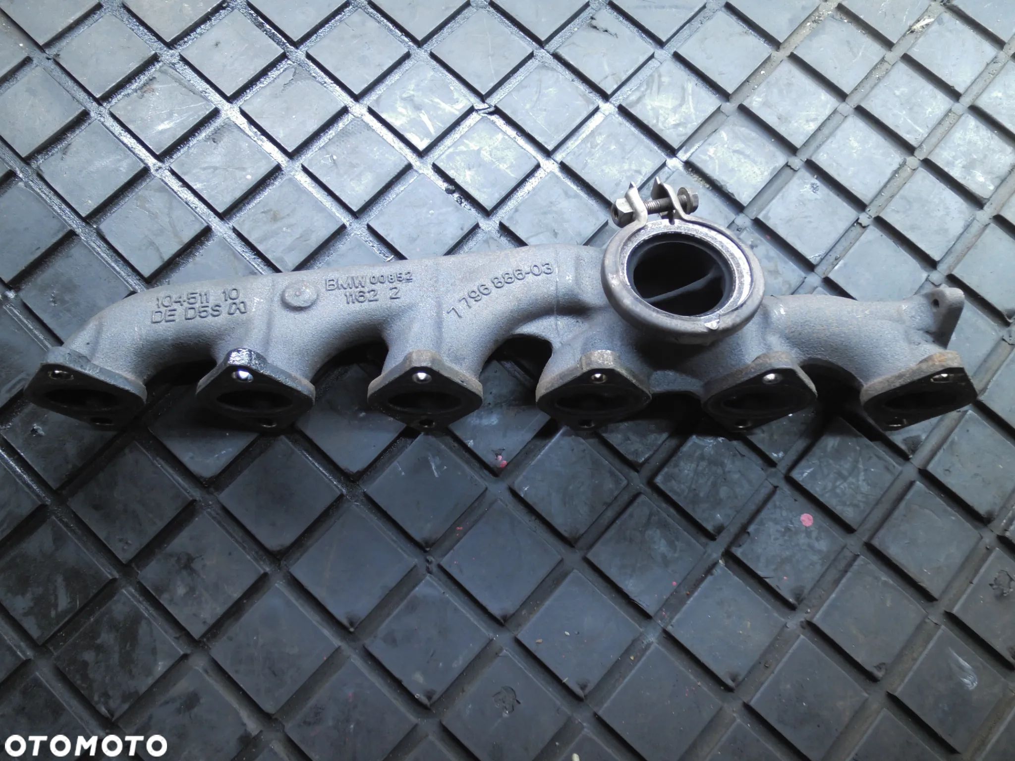 KOLEKTOR WYDECHOWY BMW E65 3.0D 7796886-03 - 1